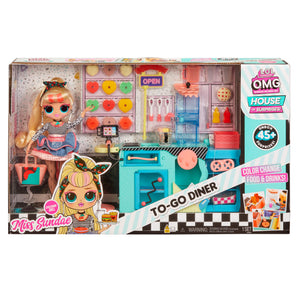 LOL Surprise OMG To-Go Diner Playset with 45+ Surprises and Exclusive Fashion Doll - L.O.L. Surprise! Official Store