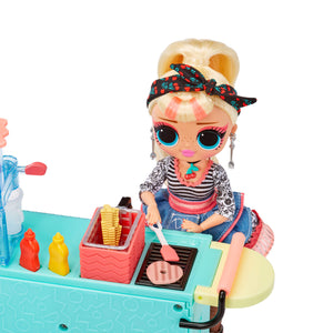 LOL Surprise OMG To-Go Diner Playset with 45+ Surprises and Exclusive Fashion Doll - L.O.L. Surprise! Official Store