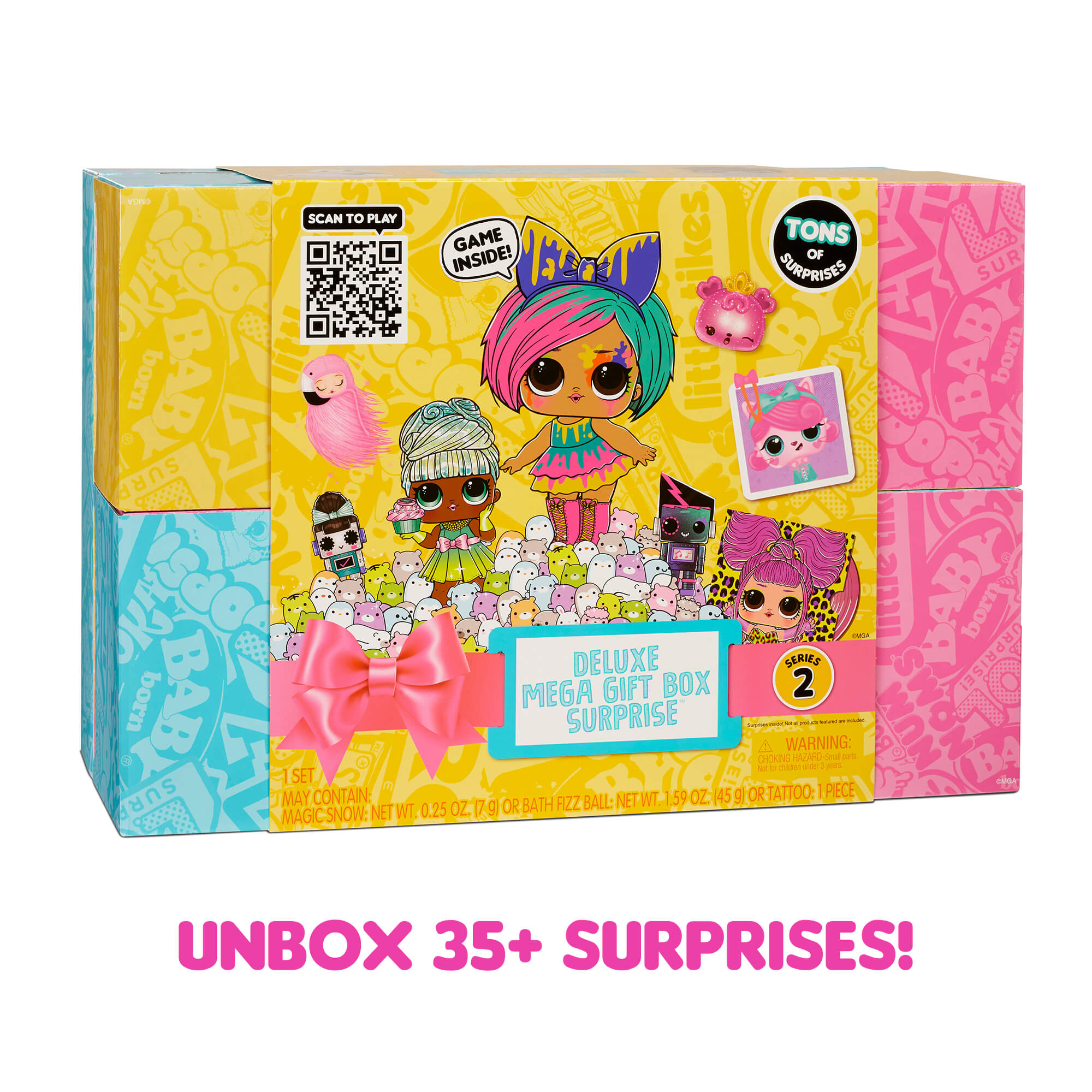 LOL Surprise Deluxe Mega Gift Box Series 2 | 35+ Surprises | $65