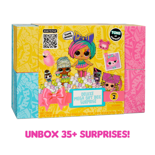 新品未開封 LoL スペシャルギフトボックス Amazon.com: L.O.L. Surprise! Present Surprise Doll with 8